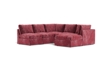 Load image into Gallery viewer, Ciello XL - Sectional - Bordeaux - High Angled
