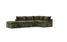 Load image into Gallery viewer, Ciello XL - Sectional - Sage - Regular Backrest
