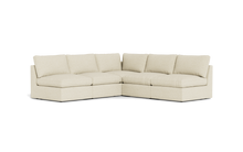 Load image into Gallery viewer, Ciello XL - Sectional - Sunset Beige - High Angled
