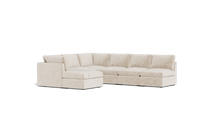 Load image into Gallery viewer, Ciello - Sectional - Sesame - High Angled
