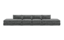 Load image into Gallery viewer, Ciello XL - Sofa - Basalt - Regular Backrest
