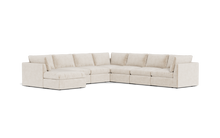 Load image into Gallery viewer, Ciello XL - Sectional - Sesame - High Angled
