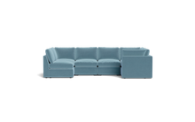 Load image into Gallery viewer, Ciello XL - Sectional - Aqua - High Angled
