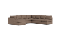 Load image into Gallery viewer, Ciello - Sectional - Mocha - High Angled
