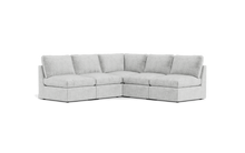 Load image into Gallery viewer, Ciello - Sectional - Limestone - High Angled
