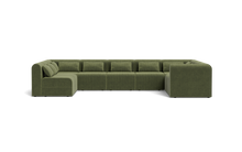 Load image into Gallery viewer, Atmosphere Sleeper Sofa &amp; Sectional - Rounded Backrest - Cypress Green
