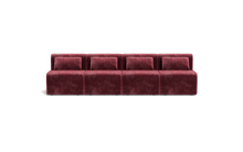 Load image into Gallery viewer, Atmosphere Sleeper Sofa &amp; Sectional - Rounded Backrest - Bordeaux
