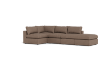 Load image into Gallery viewer, Ciello XL - Sectional - Mocha - Regular Backrest
