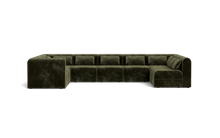 Load image into Gallery viewer, Atmosphere Sleeper Sofa &amp; Sectional - Rounded Backrest - Sage
