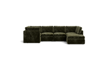 Load image into Gallery viewer, Ciello XL - Sectional - Sage - High Angled
