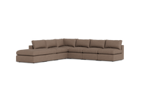 Load image into Gallery viewer, Ciello XL - Sectional - Mocha - Regular Backrest
