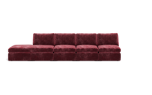 Load image into Gallery viewer, Ciello XL - Sofa - Bordeaux - High Angled
