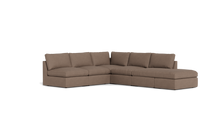 Load image into Gallery viewer, Ciello XL - Sectional - Mocha - High Angled
