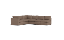 Load image into Gallery viewer, Ciello - Sectional - Mocha - High Angled
