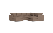 Load image into Gallery viewer, Ciello - Sectional - Mocha - High Angled
