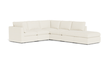 Load image into Gallery viewer, Ciello - Sectional - Snowdrift - High Angled
