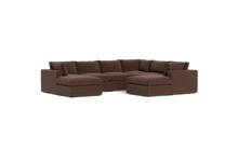 Load image into Gallery viewer, Ciello - Sectional - Chocolate - Regular Backrest
