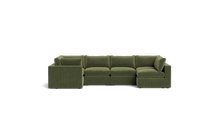 Load image into Gallery viewer, Ciello XL - Sectional - Cypress Green - Regular Backrest
