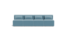 Load image into Gallery viewer, Atmosphere - Sofa - Rounded Backrest - Aqua
