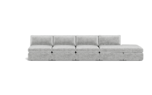 Load image into Gallery viewer, Ciello XL - Sofa - Limestone - Regular Backrest
