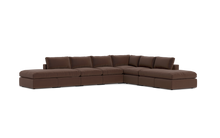 Load image into Gallery viewer, Ciello XL - Sectional - Chocolate - Regular Backrest
