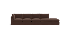 Load image into Gallery viewer, Ciello - Sofa - Chocolate - High Angled
