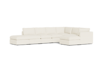 Load image into Gallery viewer, Ciello - Sectional - Snowdrift - High Angled
