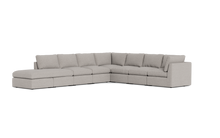 Load image into Gallery viewer, Ciello - Sectional - Dream Grey - High Angled
