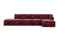 Load image into Gallery viewer, Ciello - Sofa - Bordeaux - High Angled
