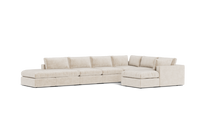 Load image into Gallery viewer, Ciello XL - Sectional - Sesame - Regular Backrest
