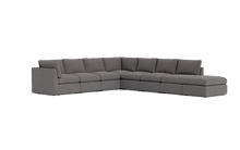 Load image into Gallery viewer, Ciello - Sectional - Storm Grey - High Angled
