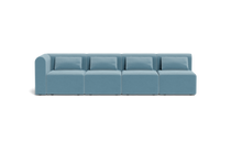 Load image into Gallery viewer, Atmosphere - Sofa - Rounded Backrest - Aqua
