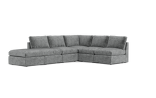 Load image into Gallery viewer, Ciello - Sectional - Basalt - High Angled
