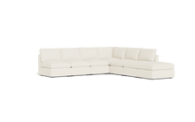 Load image into Gallery viewer, Ciello - Sectional - Snowdrift - High Angled
