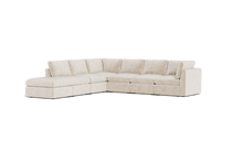Load image into Gallery viewer, Ciello - Sectional - Sesame - High Angled
