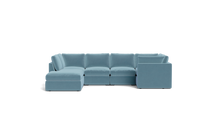 Load image into Gallery viewer, Ciello - Sectional - Aqua - High Angled
