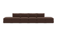 Load image into Gallery viewer, Ciello XL - Sofa - Chocolate - Regular Backrest
