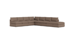 Load image into Gallery viewer, Ciello XL - Sectional - Mocha - High Angled
