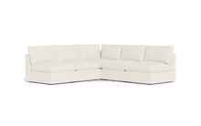 Load image into Gallery viewer, Ciello XL - Sectional - Snowdrift - High Angled

