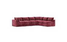 Load image into Gallery viewer, Ciello - Sectional - Bordeaux - Regular Backrest
