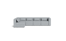 Load image into Gallery viewer, Atmosphere Sleeper Sofa &amp; Sectional - Rounded Backrest - Ash
