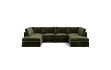 Load image into Gallery viewer, Ciello - Sectional - Sage - High Angled

