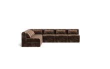 Load image into Gallery viewer, Atmosphere Sleeper Sofa &amp; Sectional - Rounded Backrest - Espresso
