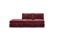 Load image into Gallery viewer, Ciello XL - Sofa - Bordeaux - High Angled
