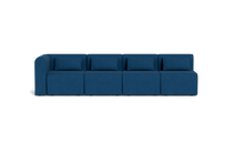 Load image into Gallery viewer, Atmosphere Sleeper Sofa &amp; Sectional - Rounded Backrest - Cerulean

