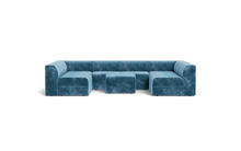 Load image into Gallery viewer, Atmosphere Sleeper Sofa &amp; Sectional - Regular Backrest - Harbour Blue
