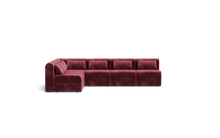 Load image into Gallery viewer, Atmosphere Sleeper Sofa &amp; Sectional - Rounded Backrest - Bordeaux
