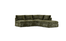 Load image into Gallery viewer, Ciello - Sectional - Sage - High Angled
