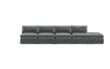 Load image into Gallery viewer, Ciello XL - Sofa - Basalt - Regular Backrest
