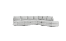 Load image into Gallery viewer, Ciello - Sectional - Limestone - High Angled
